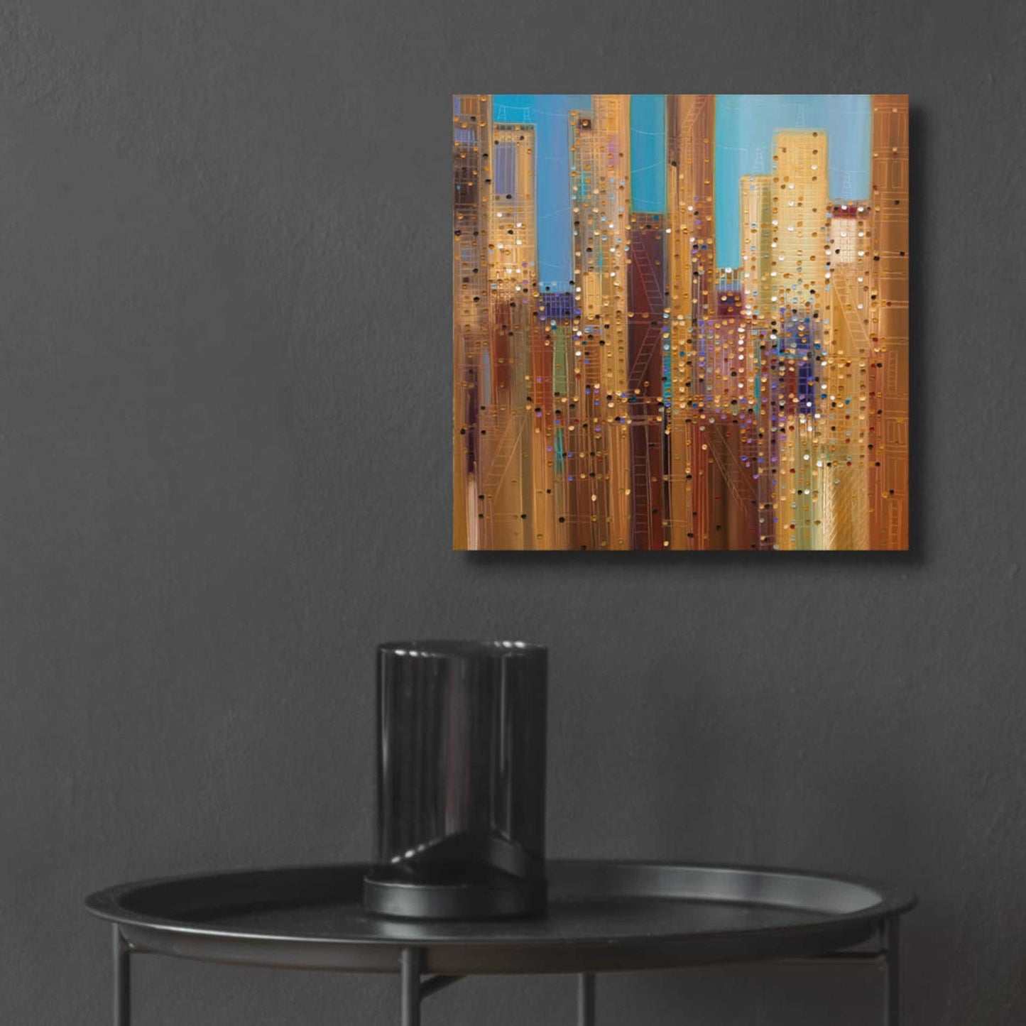 Epic Art 'Urban Empire' by Ekaterina Ermilkina Acrylic Glass Wall Art,12x12