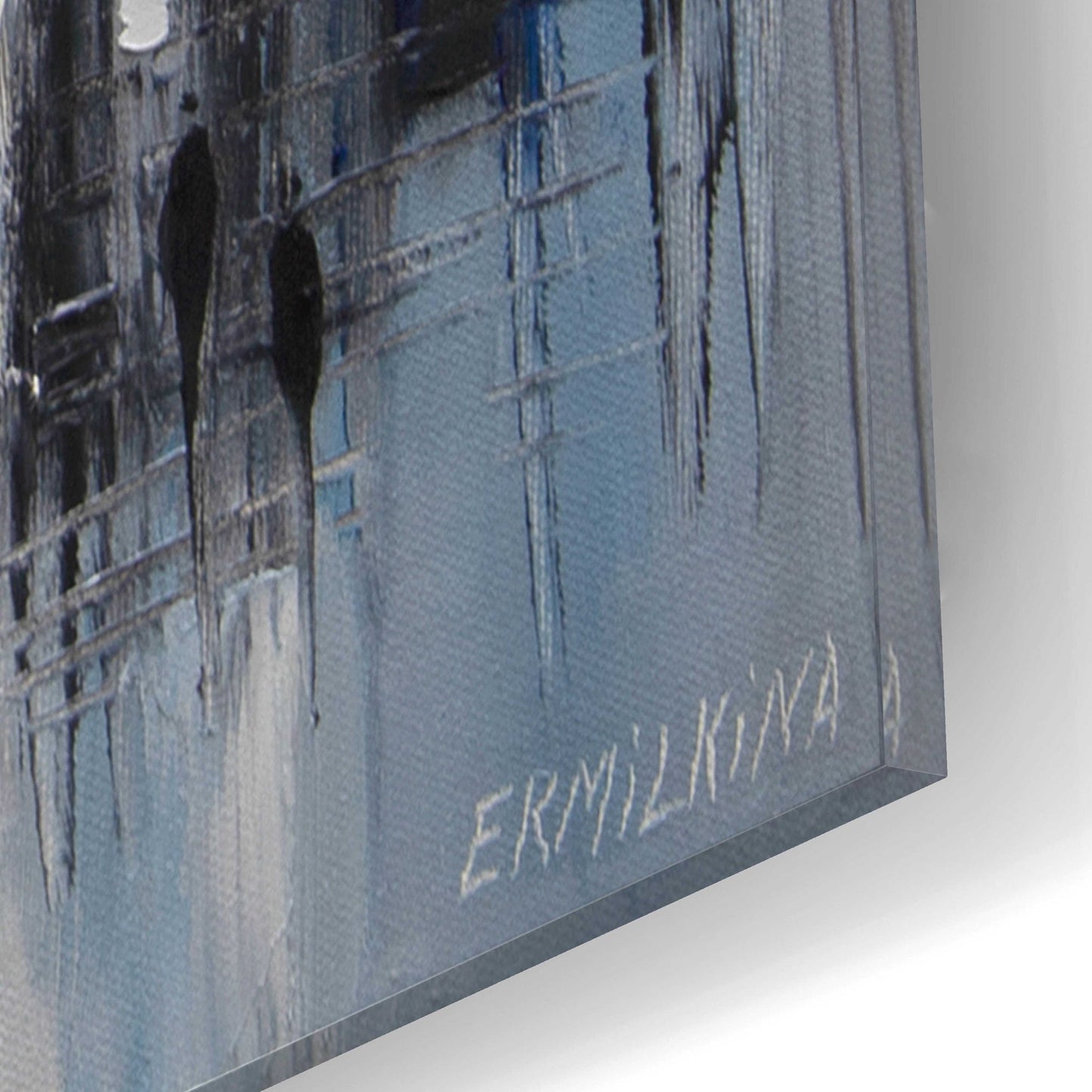 Epic Art 'City Escape' by Ekaterina Ermilkina Acrylic Glass Wall Art,12x12