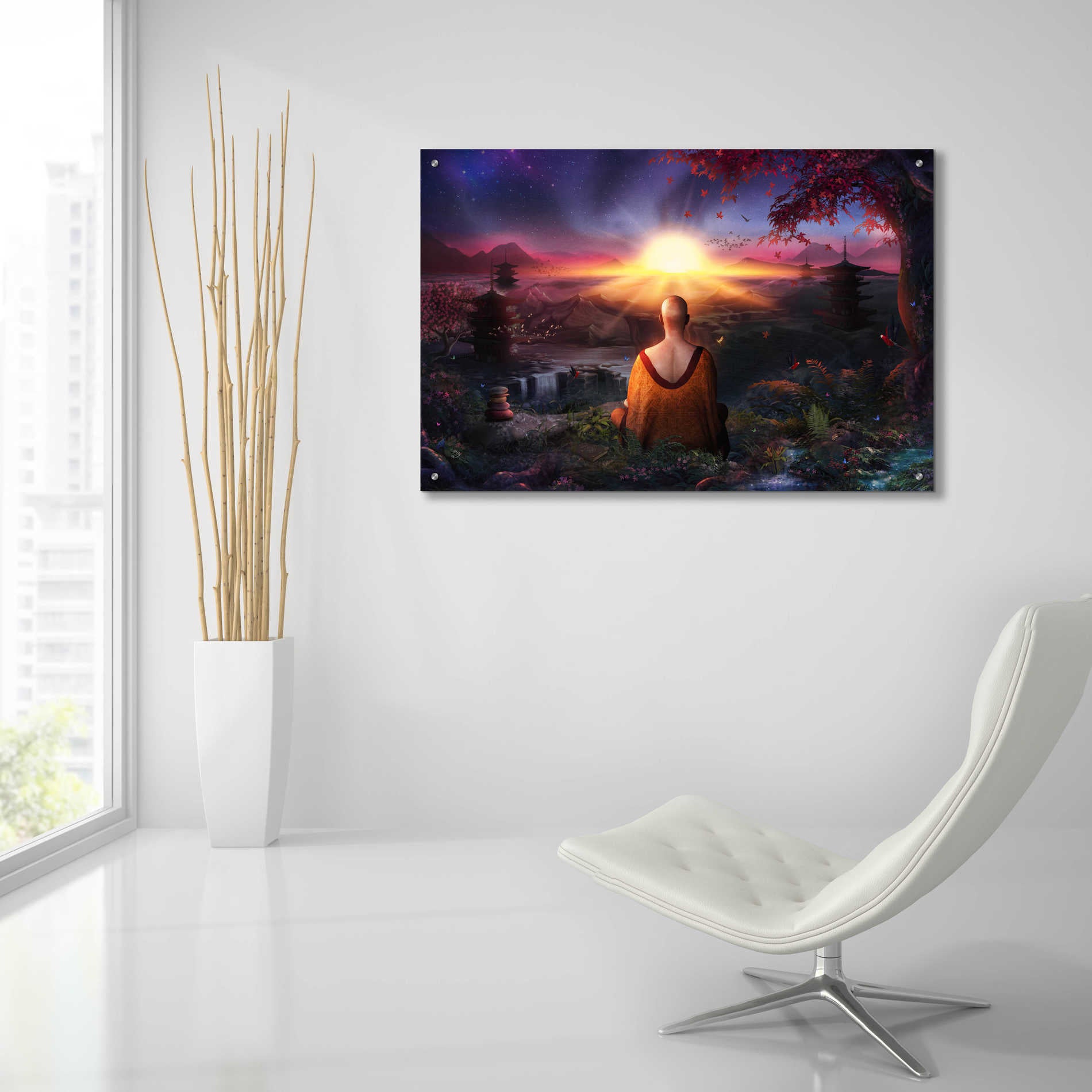 Epic Art 'A Magical Existence' by Cameron Gray Acrylic Glass Wall Art,36x24