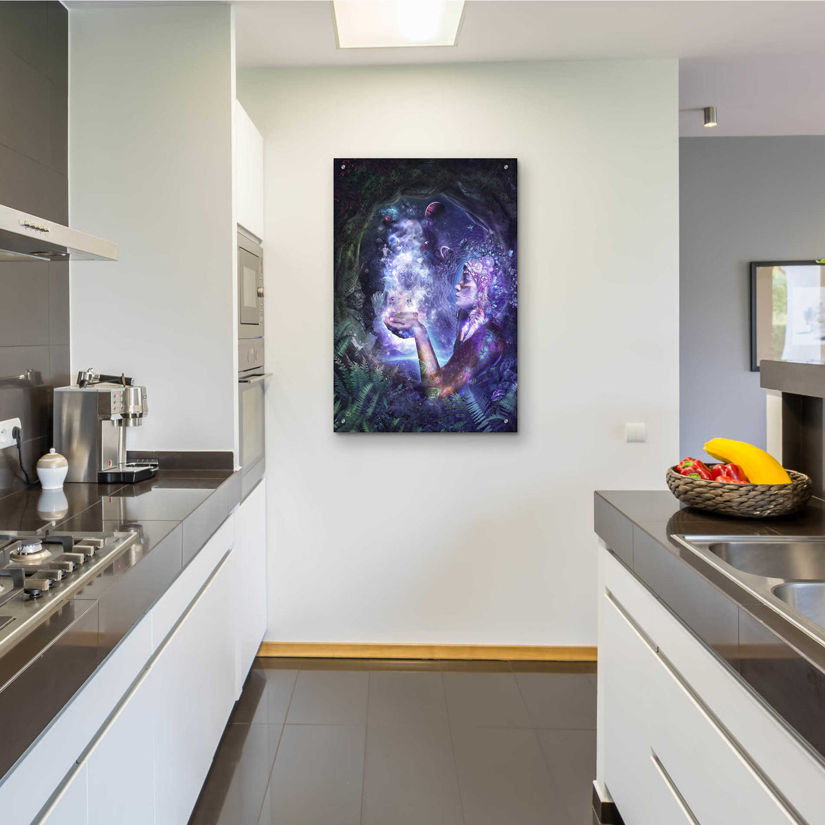 Epic Art 'Mother Aya' by Cameron Gray Acrylic Glass Wall Art,24x36