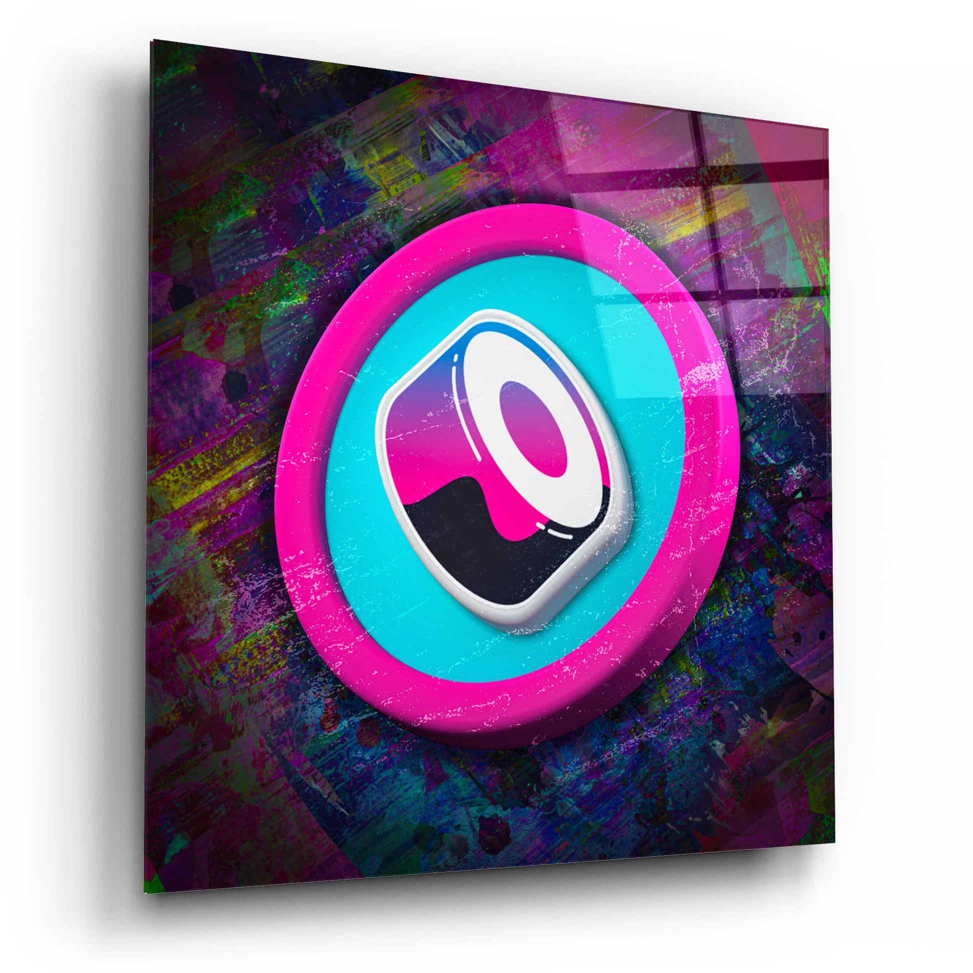 Epic Art 'Sushi Crypto' by Epic Art Portfolio, Acrylic Glass Wall Art,12x12