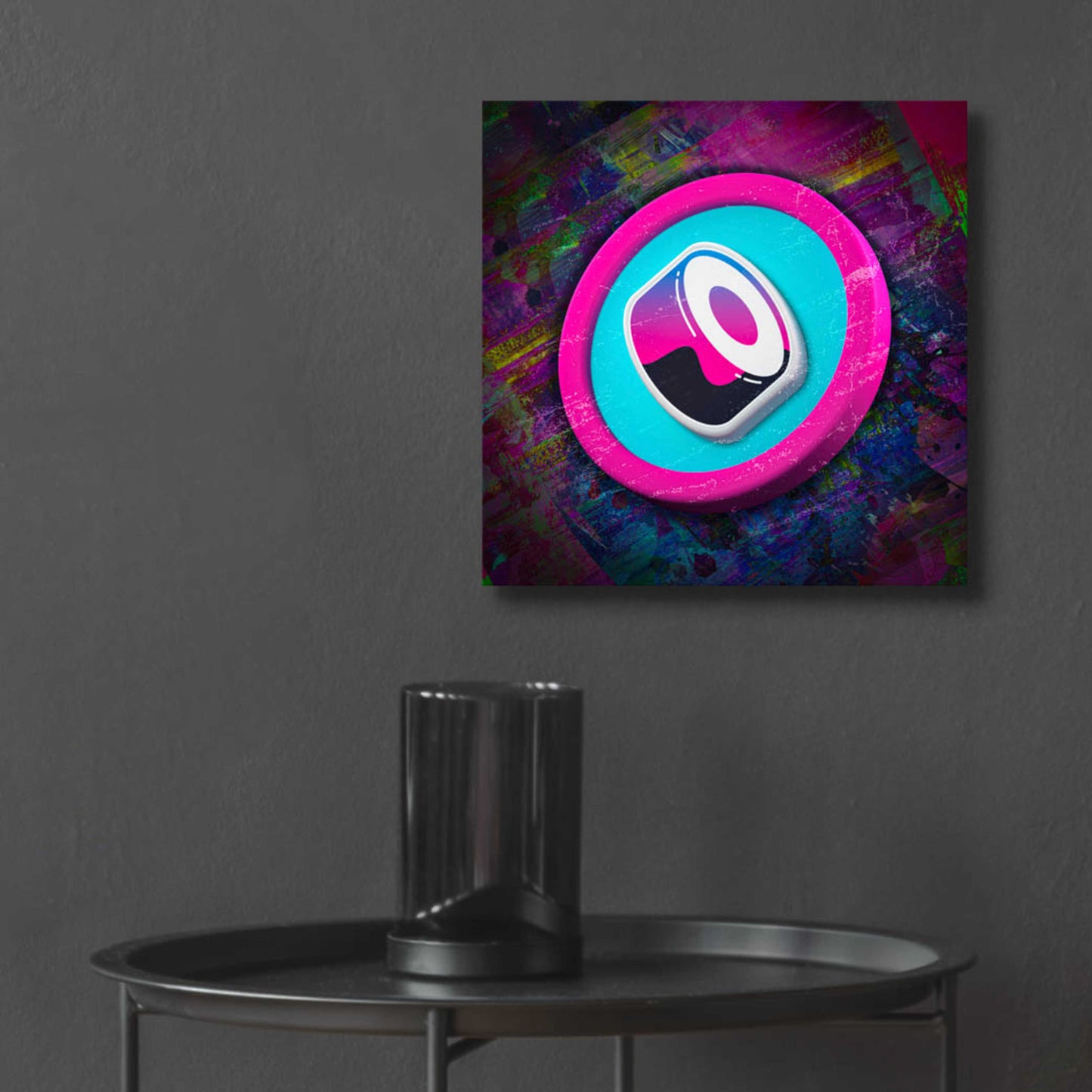 Epic Art 'Sushi Crypto' by Epic Art Portfolio, Acrylic Glass Wall Art,12x12