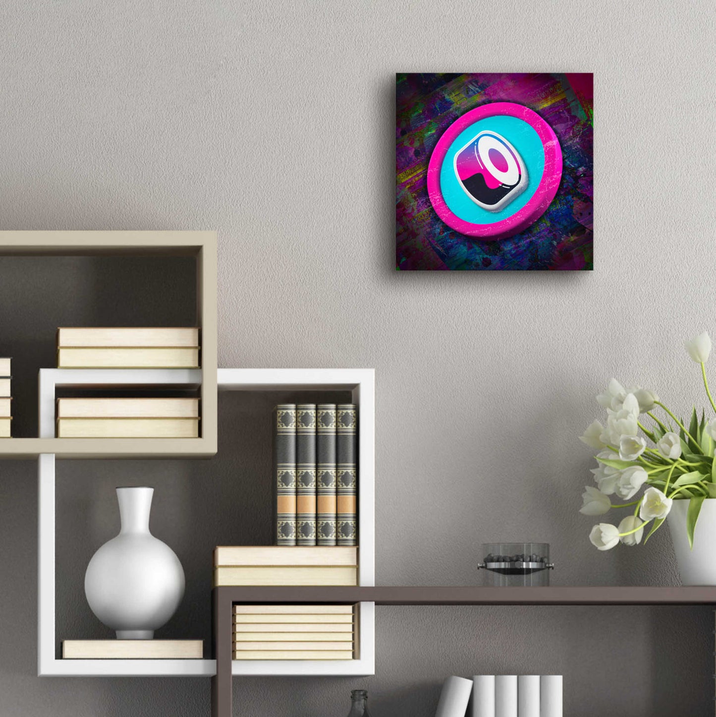 Epic Art 'Sushi Crypto' by Epic Art Portfolio, Acrylic Glass Wall Art,12x12