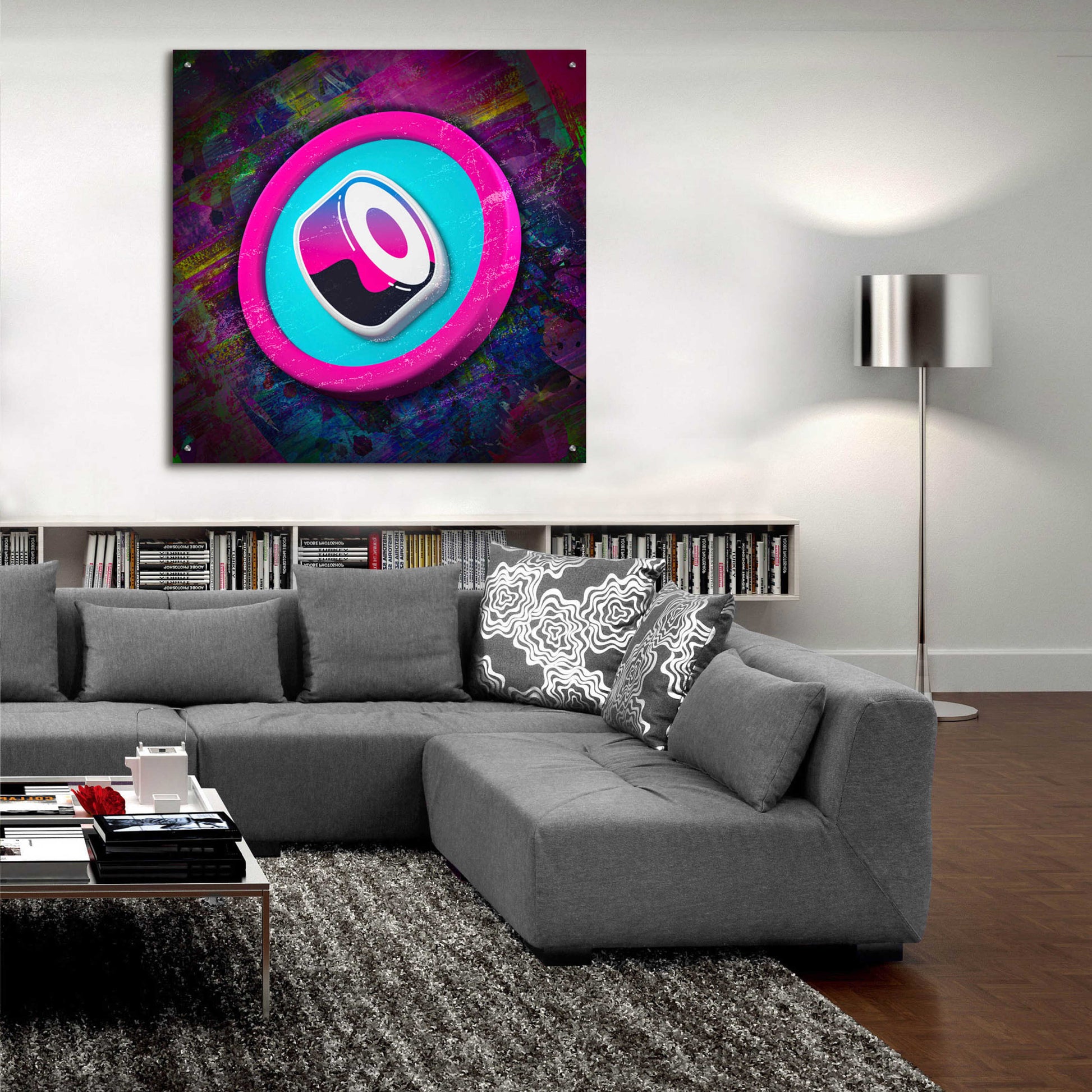 Epic Art 'Sushi Crypto' by Epic Art Portfolio, Acrylic Glass Wall Art,36x36