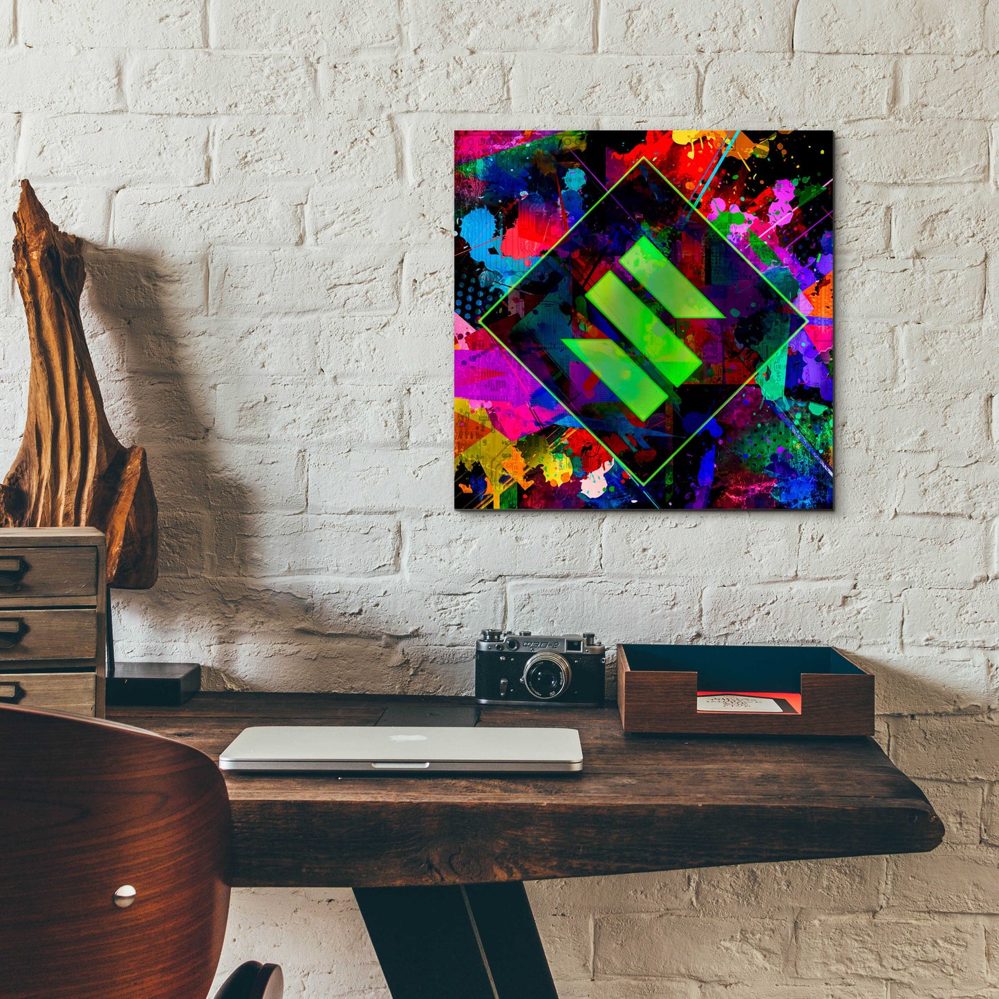 Epic Art 'SENT Crypto' by Epic Art Portfolio, Acrylic Glass Wall Art,12x12