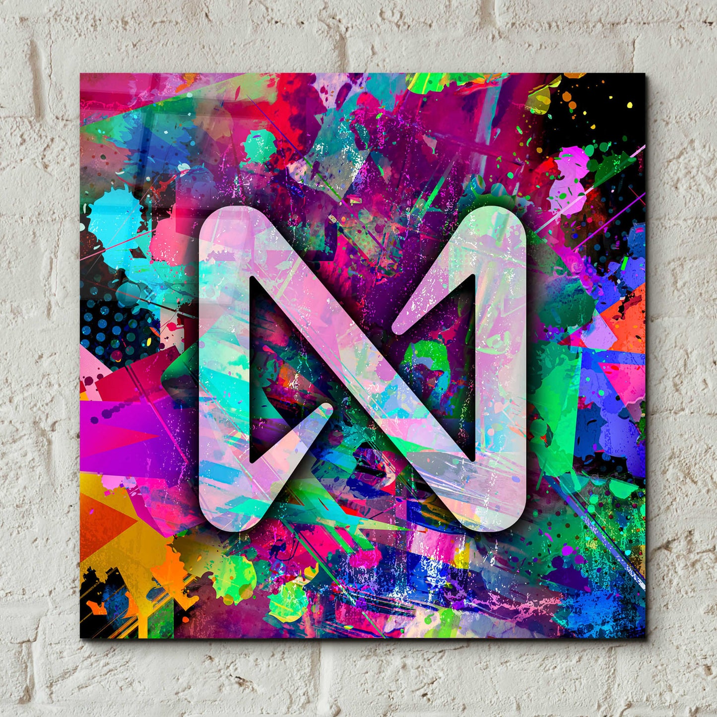 Epic Art 'NEAR Crypto' by Epic Art Portfolio, Acrylic Glass Wall Art,12x12