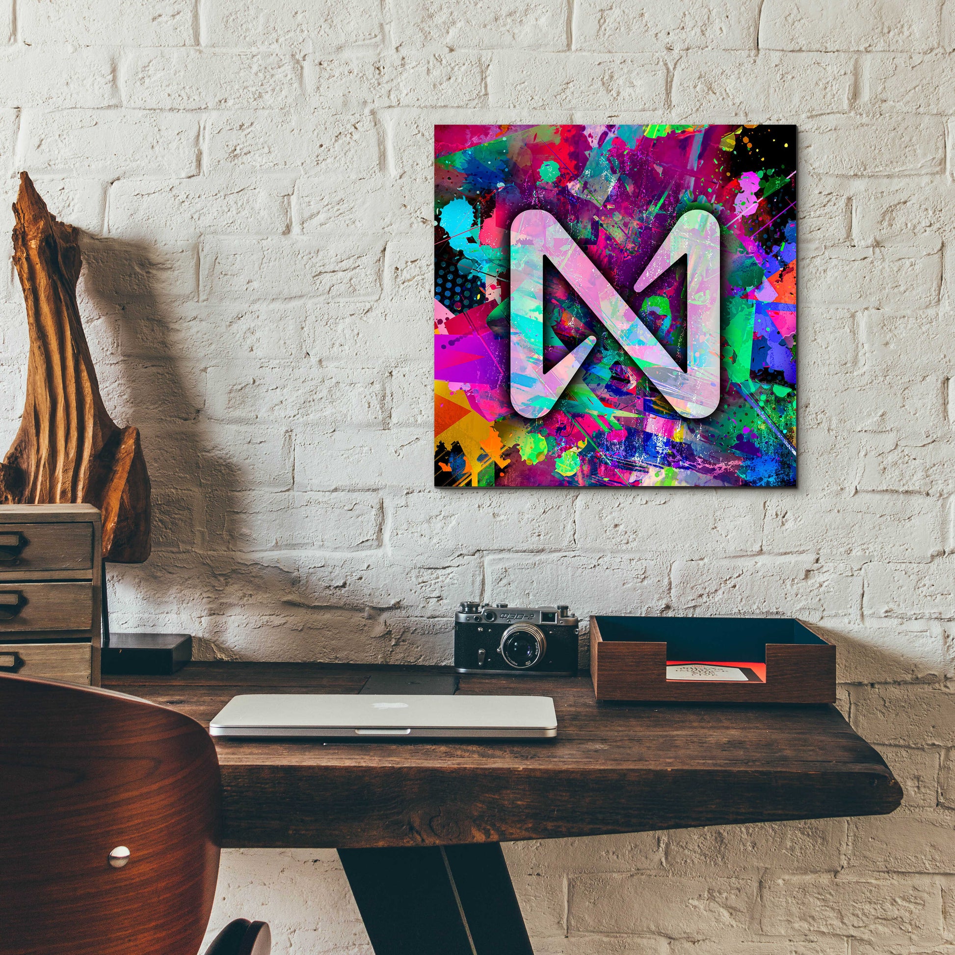 Epic Art 'NEAR Crypto' by Epic Art Portfolio, Acrylic Glass Wall Art,12x12