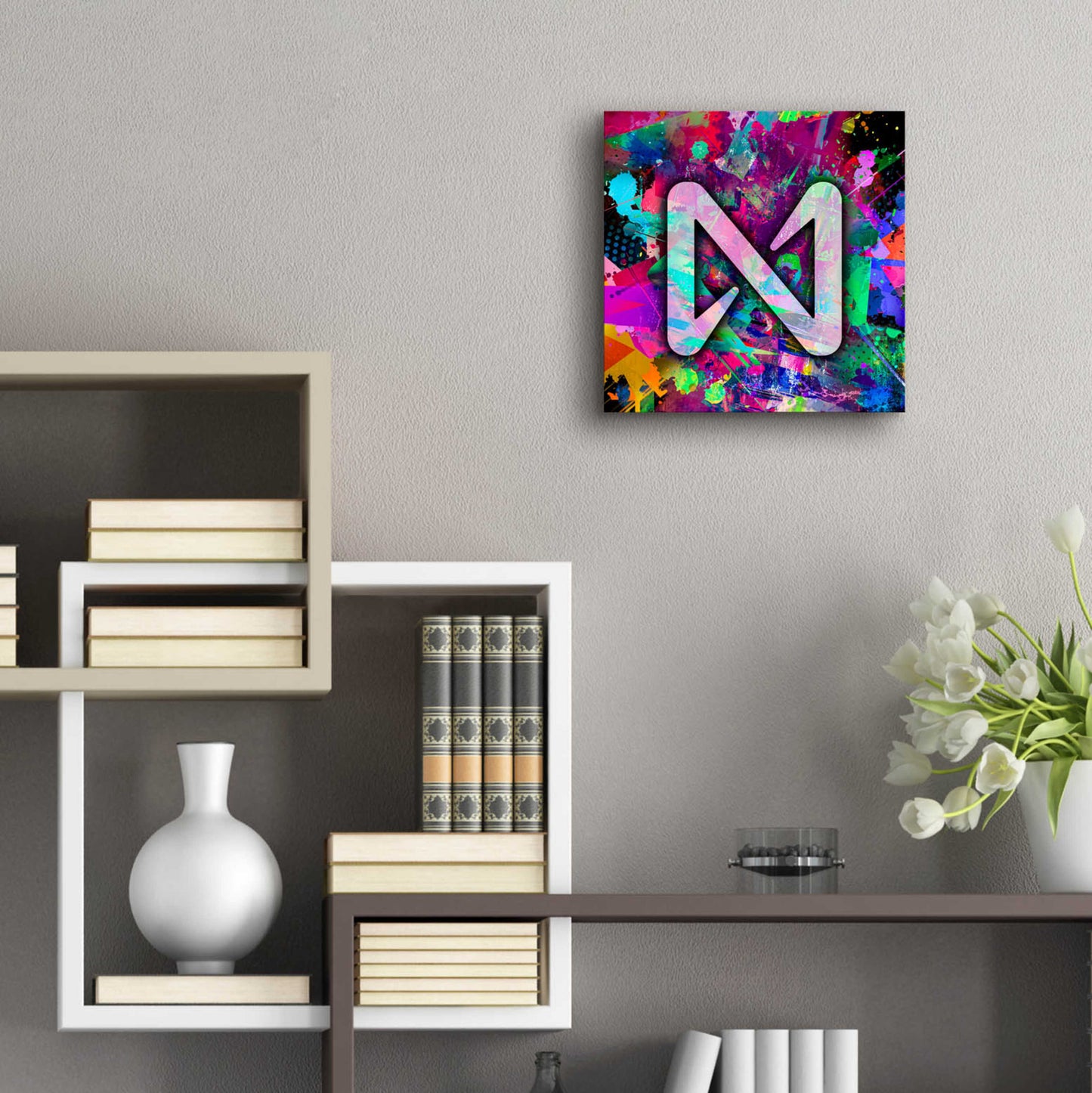 Epic Art 'NEAR Crypto' by Epic Art Portfolio, Acrylic Glass Wall Art,12x12