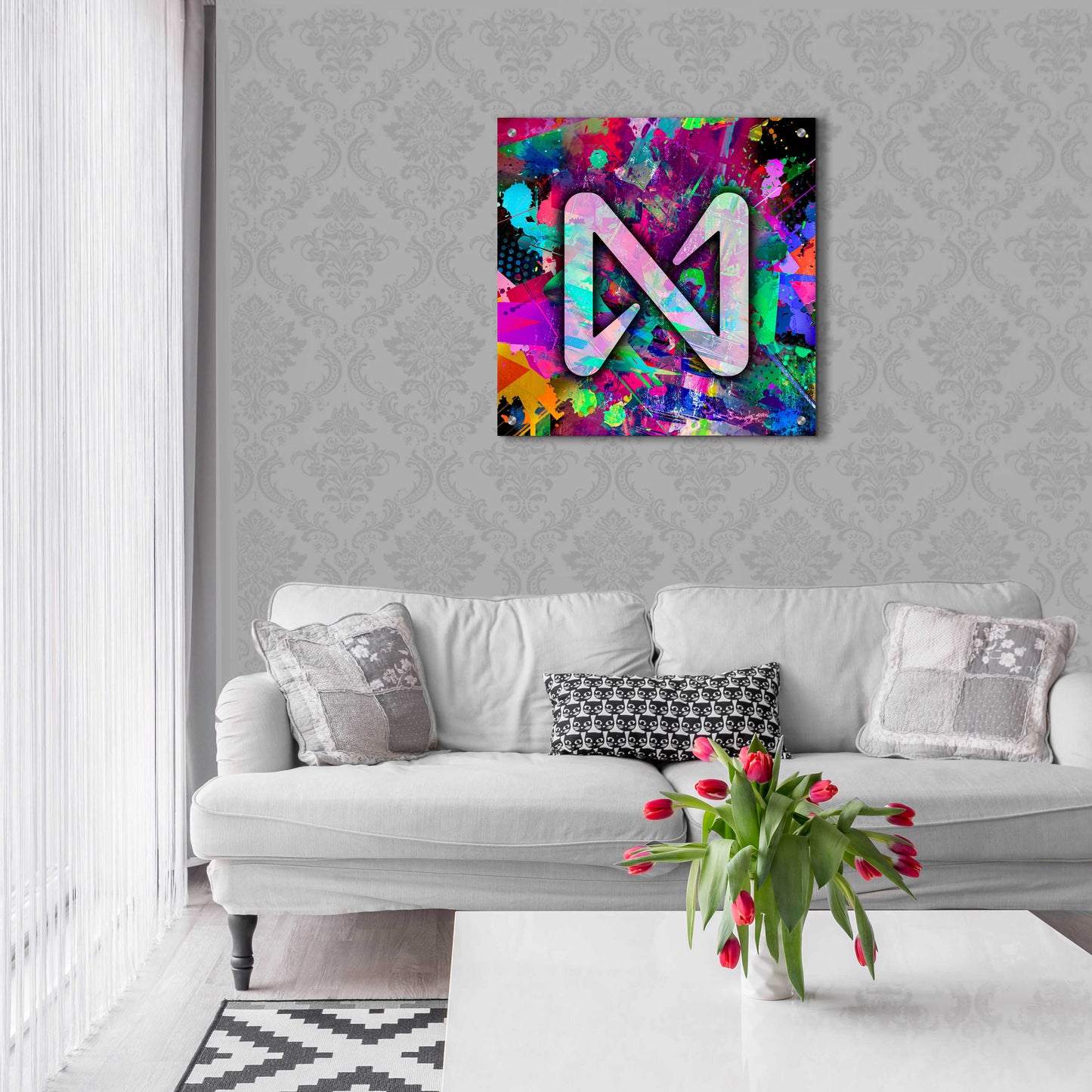 Epic Art 'NEAR Crypto' by Epic Art Portfolio, Acrylic Glass Wall Art,24x24