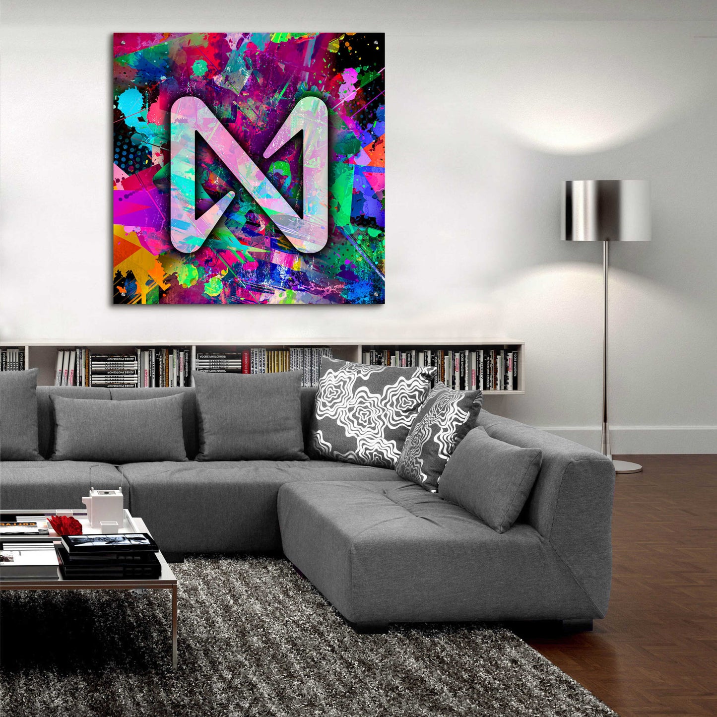 Epic Art 'NEAR Crypto' by Epic Art Portfolio, Acrylic Glass Wall Art,36x36