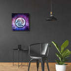 Epic Art 'IOTA Crypto Universe' by Epic Art Portfolio, Acrylic Glass Wall Art,24x24
