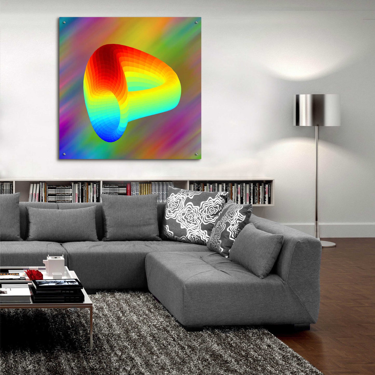 Epic Art 'Curve DAO CRV Crypto' by Epic Art Portfolio, Acrylic Glass Wall Art,36x36