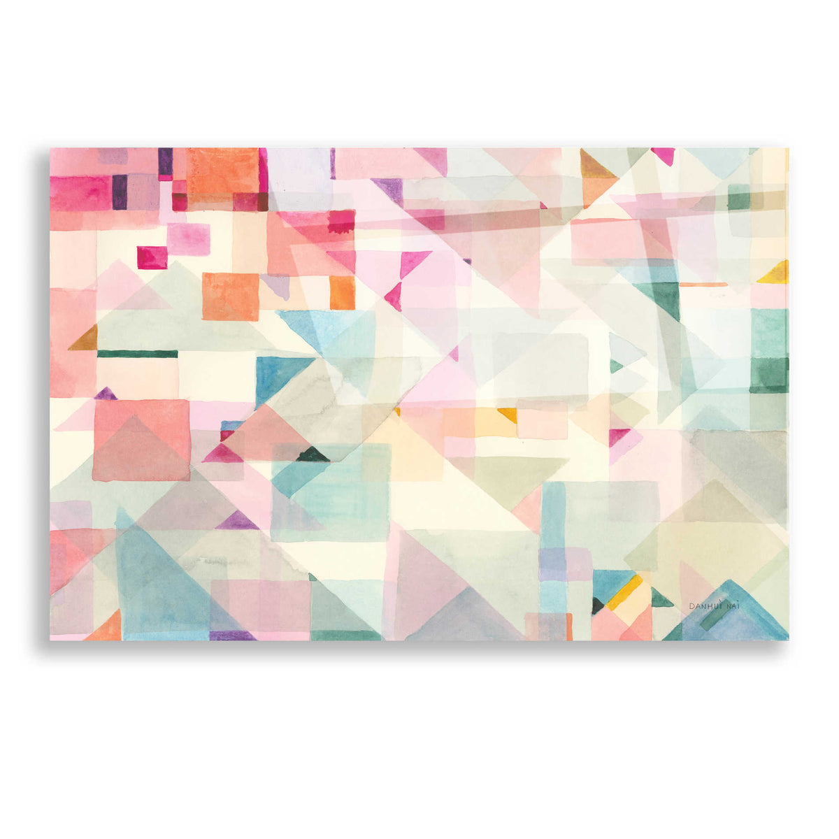 Epic Art 'Try Angles II' by Danhui Nai, Acrylic Glass Wall Art