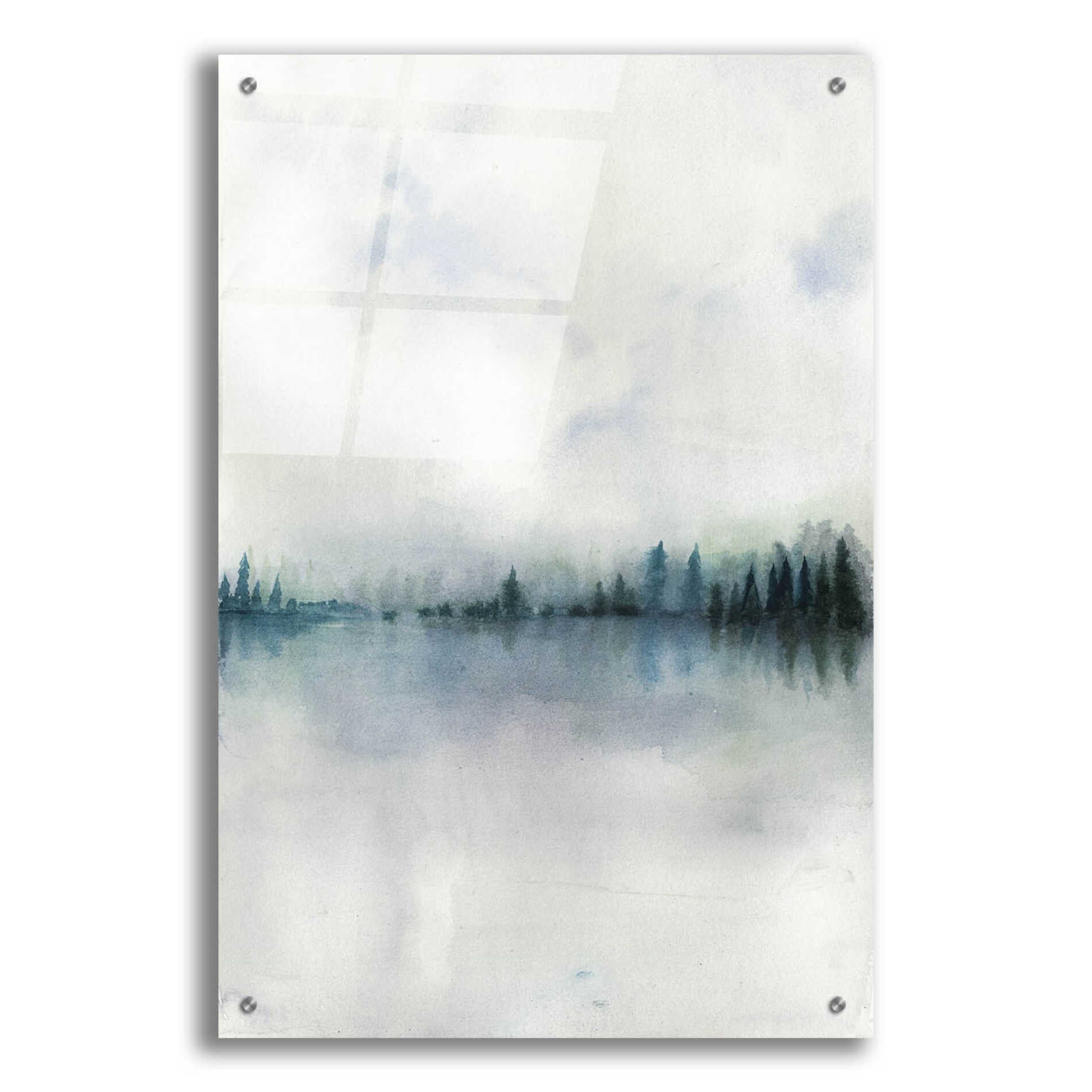 Epic Art 'Horizon Whisper I' by Grace Popp, Acrylic Glass Wall Art,24x36