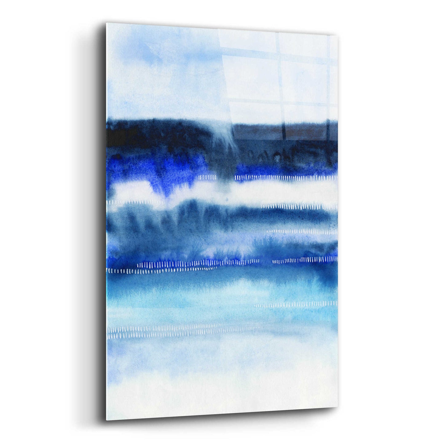 Epic Art 'Shorebreak Abstract I' by Grace Popp, Acrylic Glass Wall Art,12x16