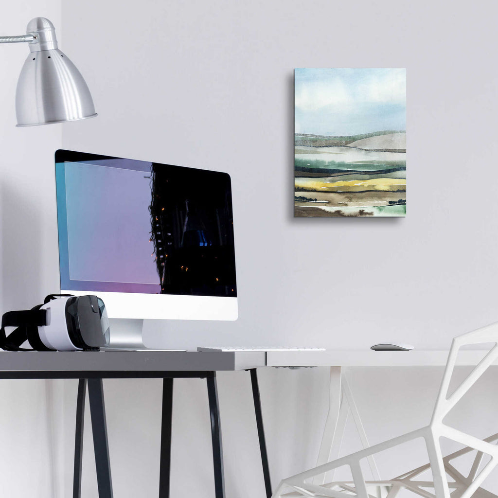 Epic Art 'Virga II' by Grace Popp, Acrylic Glass Wall Art,12x16