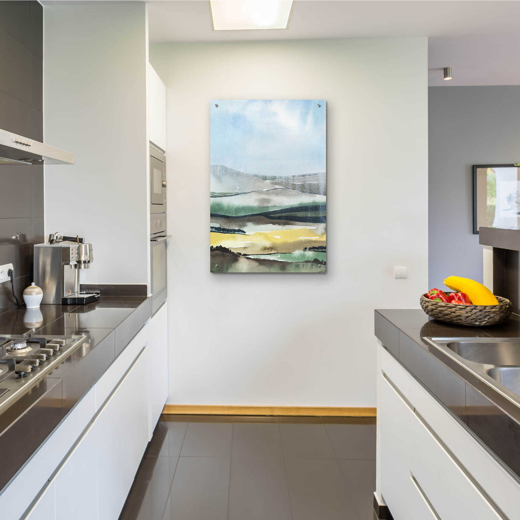 Epic Art 'Virga I' by Grace Popp, Acrylic Glass Wall Art,24x36