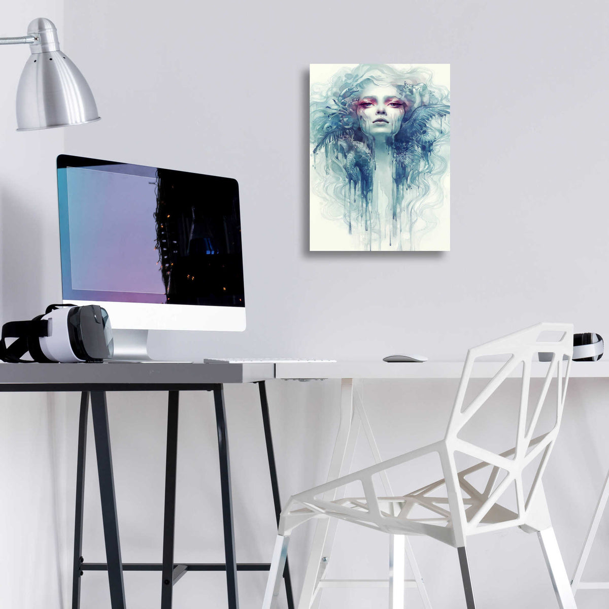 Epic Art 'Oil' by Anna Dittman, Acrylic Glass Wall Art,12x16