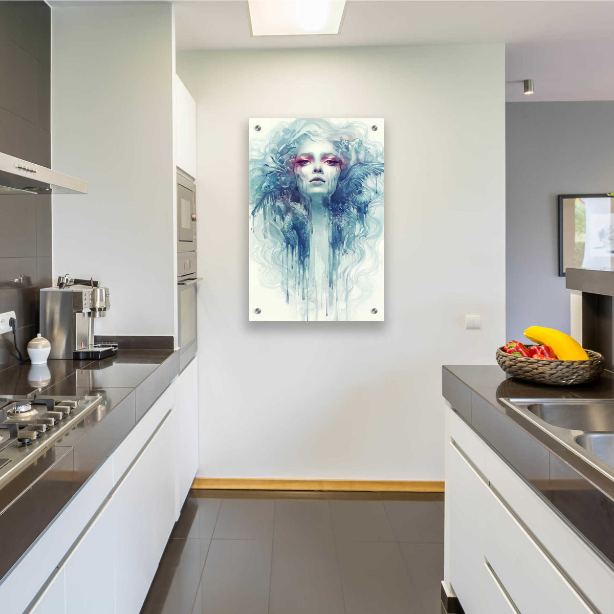 Epic Art 'Oil' by Anna Dittman, Acrylic Glass Wall Art,24x36