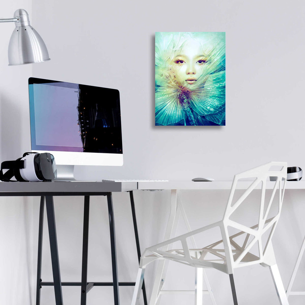 Epic Art 'Locust' by Anna Dittman, Acrylic Glass Wall Art,12x16