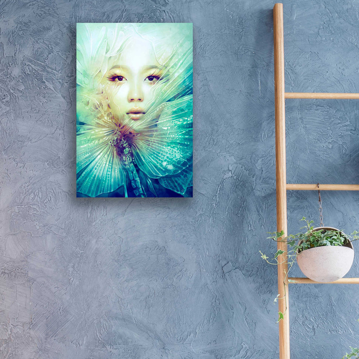 Epic Art 'Locust' by Anna Dittman, Acrylic Glass Wall Art,16x24