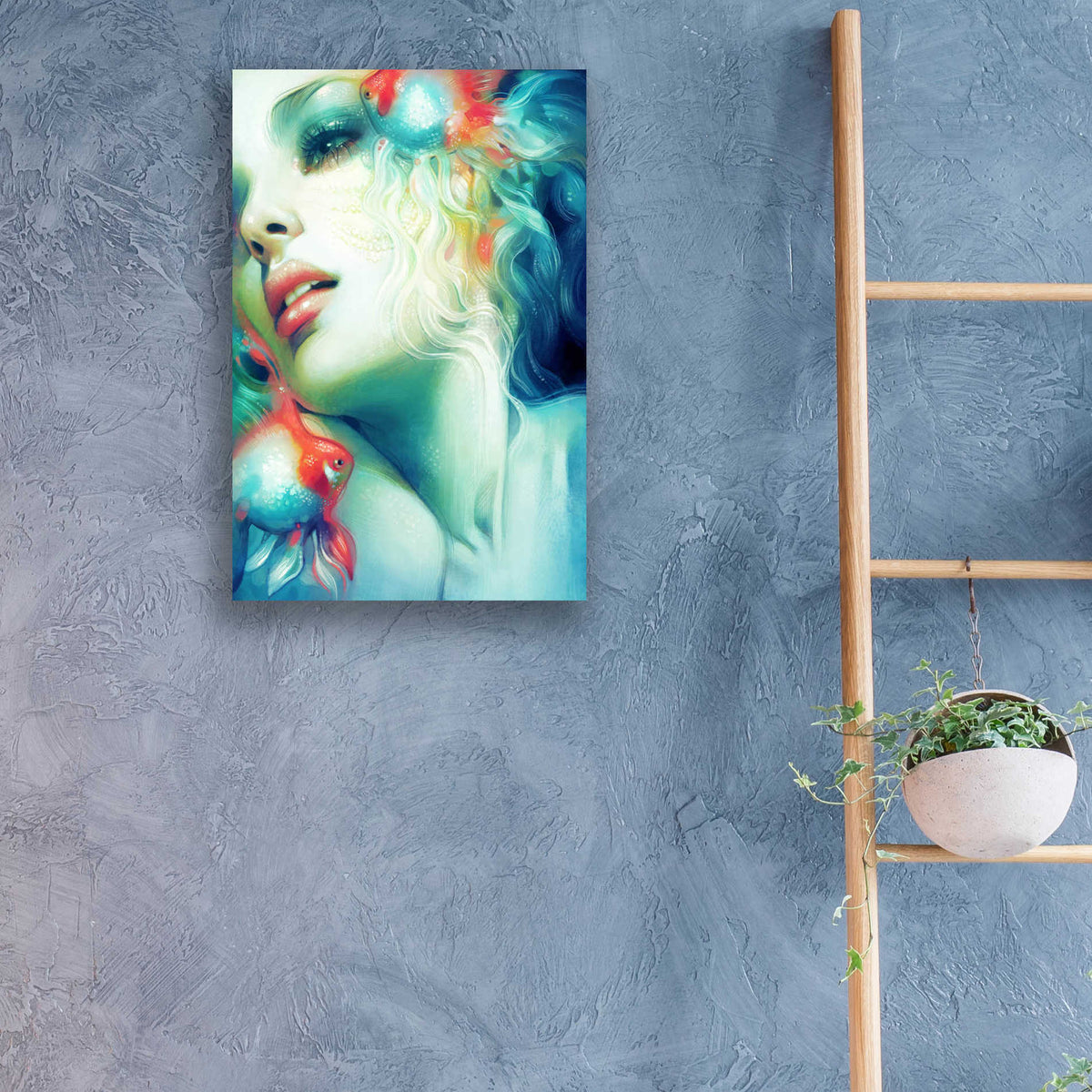 Epic Art 'Scale' by Anna Dittman, Acrylic Glass Wall Art,16x24