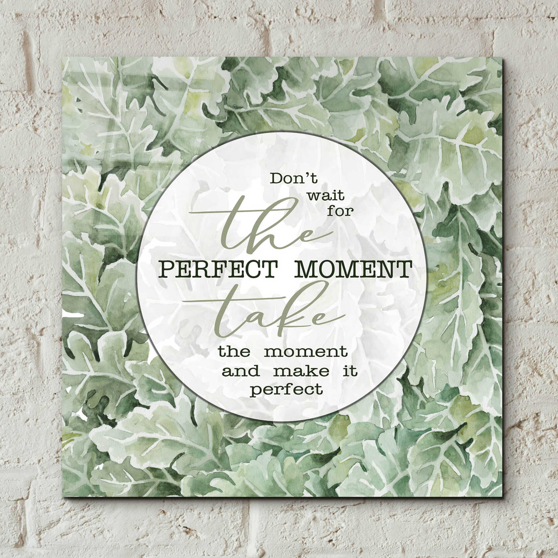 Epic Art 'Perfect Moment' by Cindy Jacobs, Acrylic Glass Wall Art,12x12