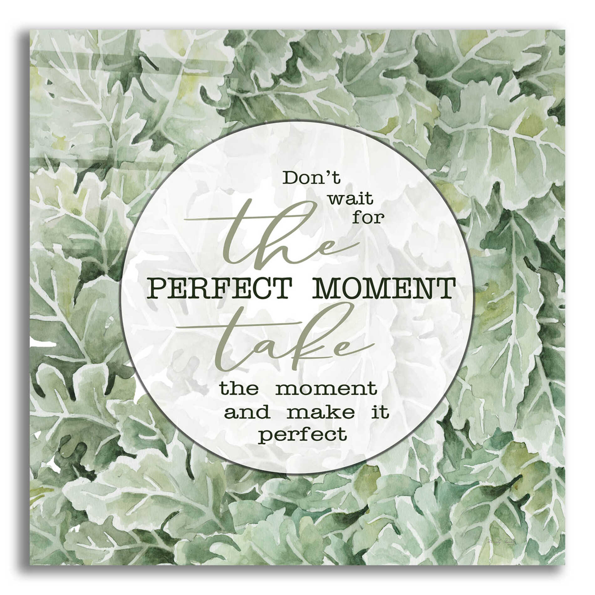 Epic Art 'Perfect Moment' by Cindy Jacobs, Acrylic Glass Wall Art,12x12