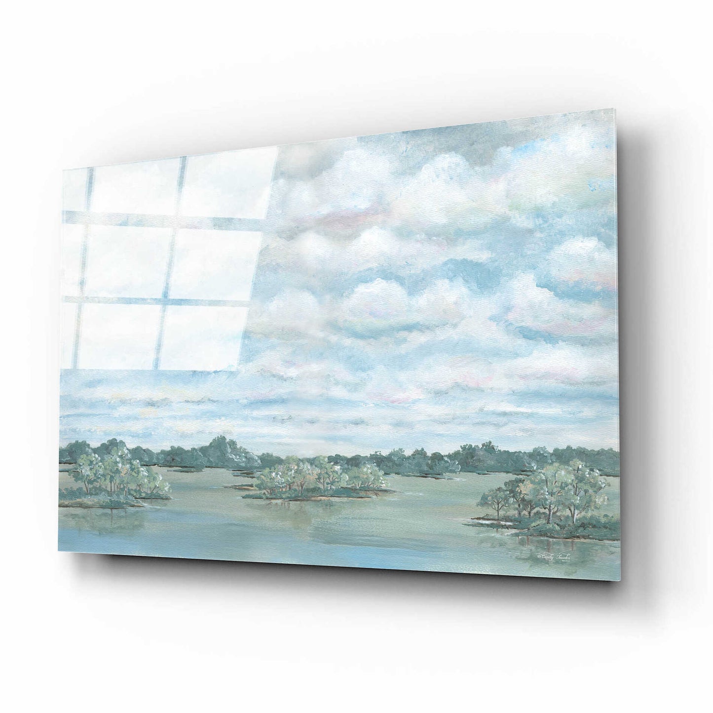 Epic Art 'Platte River' by Cindy Jacobs, Acrylic Glass Wall Art,16x12