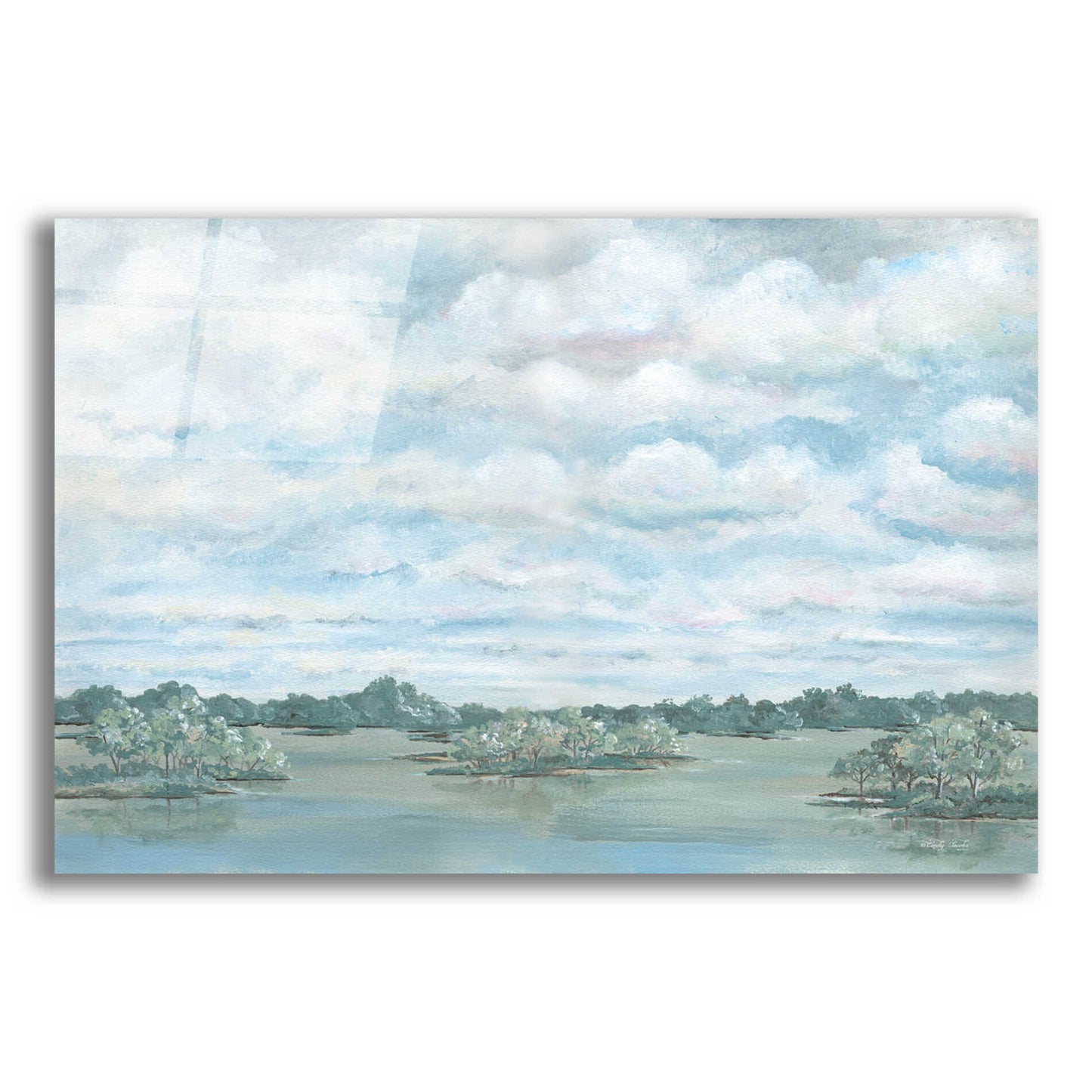 Epic Art 'Platte River' by Cindy Jacobs, Acrylic Glass Wall Art,16x12