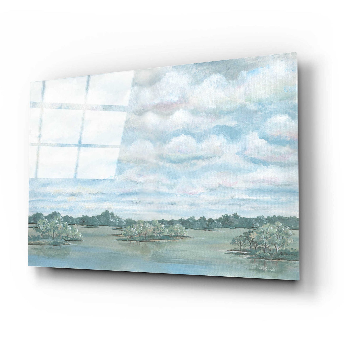 Epic Art 'Platte River' by Cindy Jacobs, Acrylic Glass Wall Art,24x16