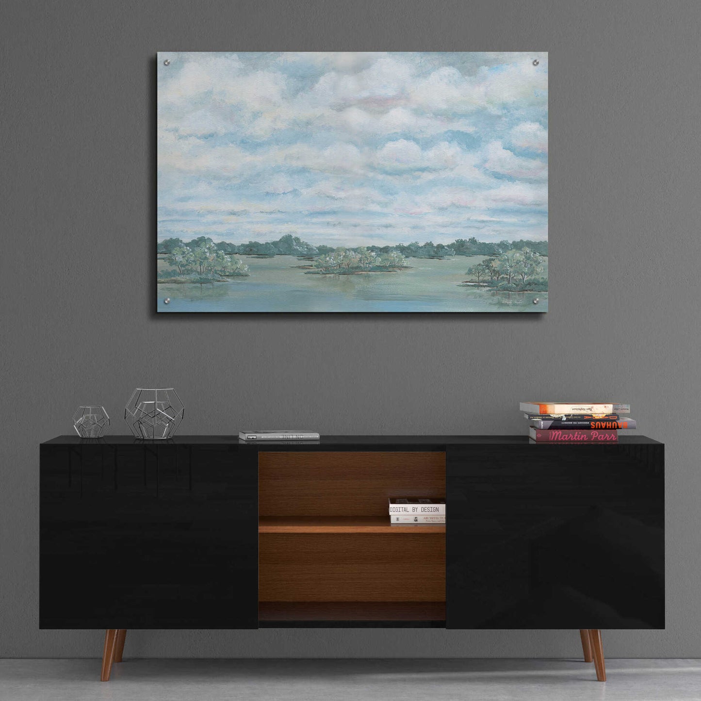 Epic Art 'Platte River' by Cindy Jacobs, Acrylic Glass Wall Art,36x24