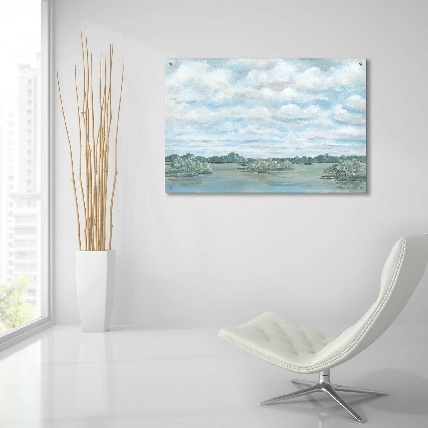 Epic Art 'Platte River' by Cindy Jacobs, Acrylic Glass Wall Art,36x24