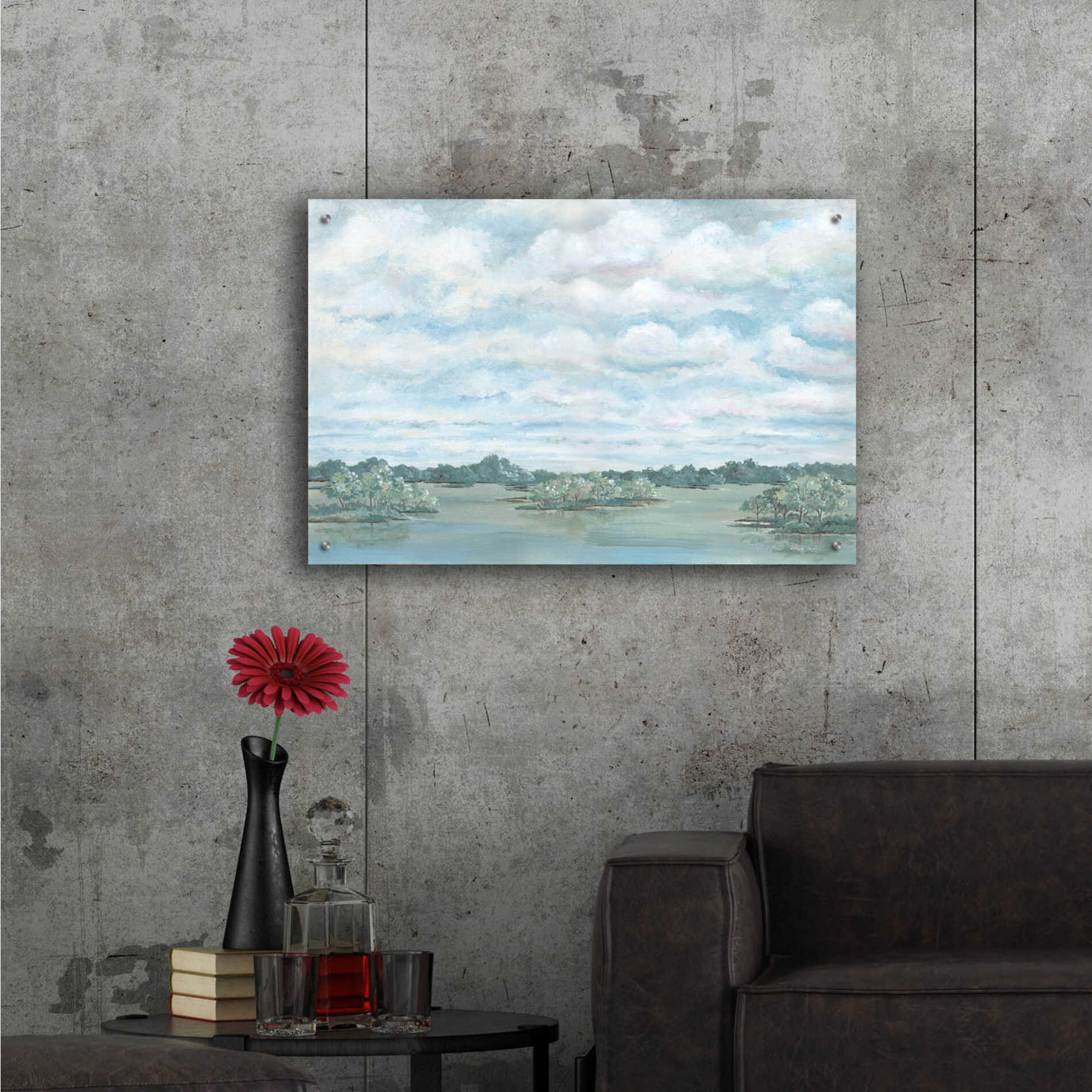 Epic Art 'Platte River' by Cindy Jacobs, Acrylic Glass Wall Art,36x24