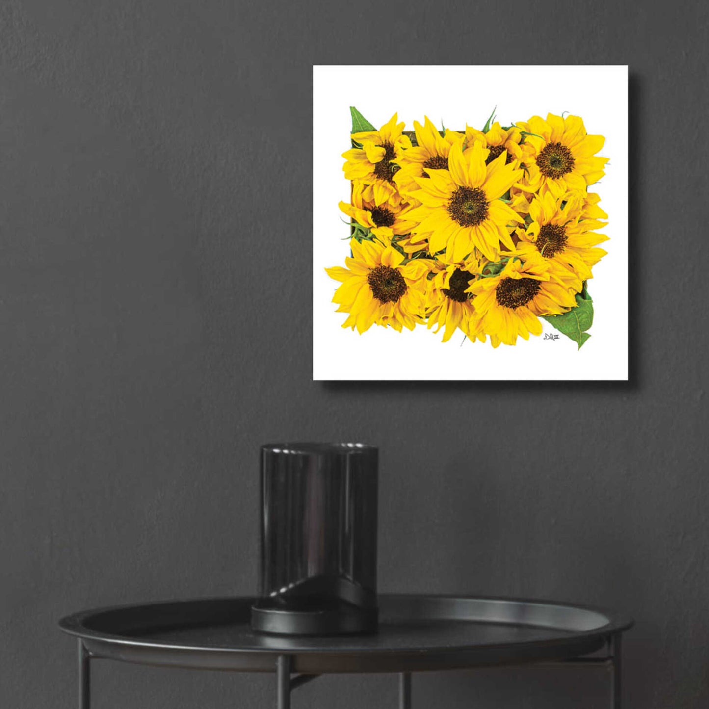 Epic Art 'Sunflower Bouquet' by Donnie Quillen, Acrylic Glass Wall Art,12x12