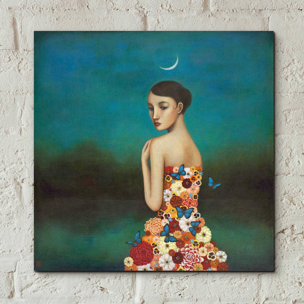 Epic Art 'Reflective Nature' by Duy Huynh, Acrylic Glass Wall Art,12x12