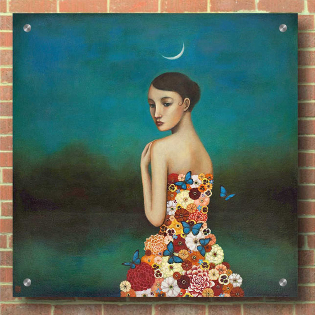 Epic Art 'Reflective Nature' by Duy Huynh, Acrylic Glass Wall Art,36x36