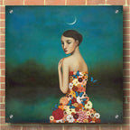 Epic Art 'Reflective Nature' by Duy Huynh, Acrylic Glass Wall Art,36x36