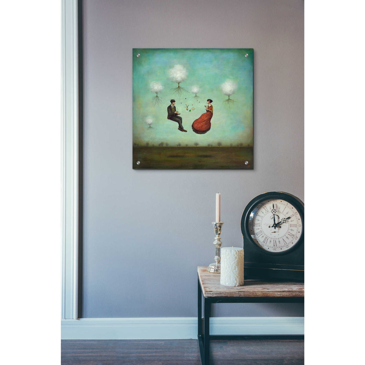 Epic Art 'Gravitea For Two' by Duy Huynh, Acrylic Glass Wall Art,24x24
