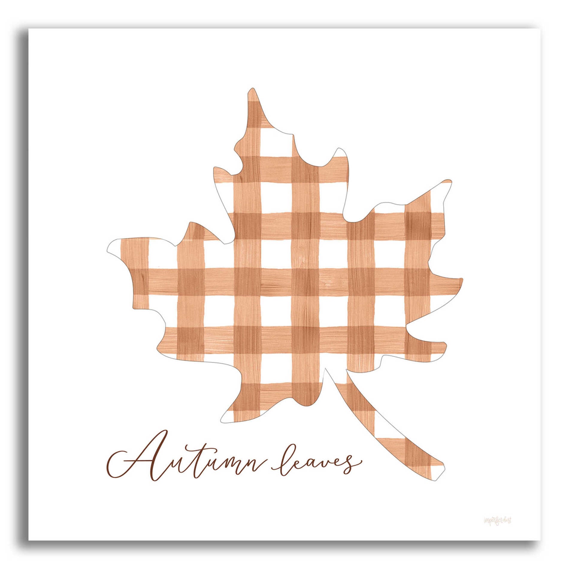 Epic Art 'Autumn Leaves' by Imperfect Dust, Acrylic Glass Wall Art