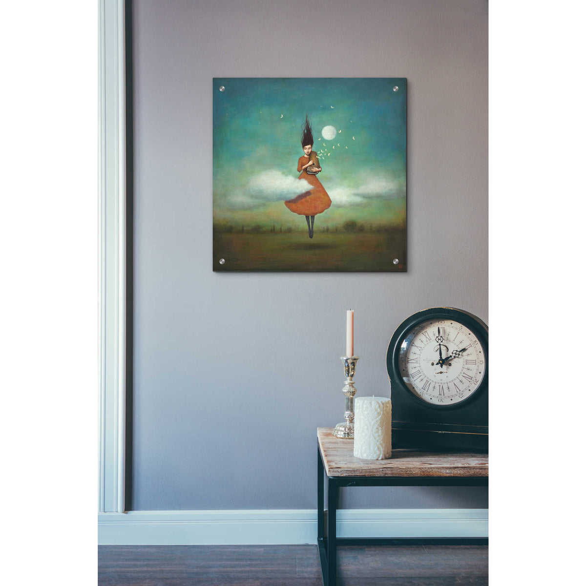 Epic Art 'High Notes for Low Clouds' by Duy Huynh, Acrylic Glass Wall Art,24x24