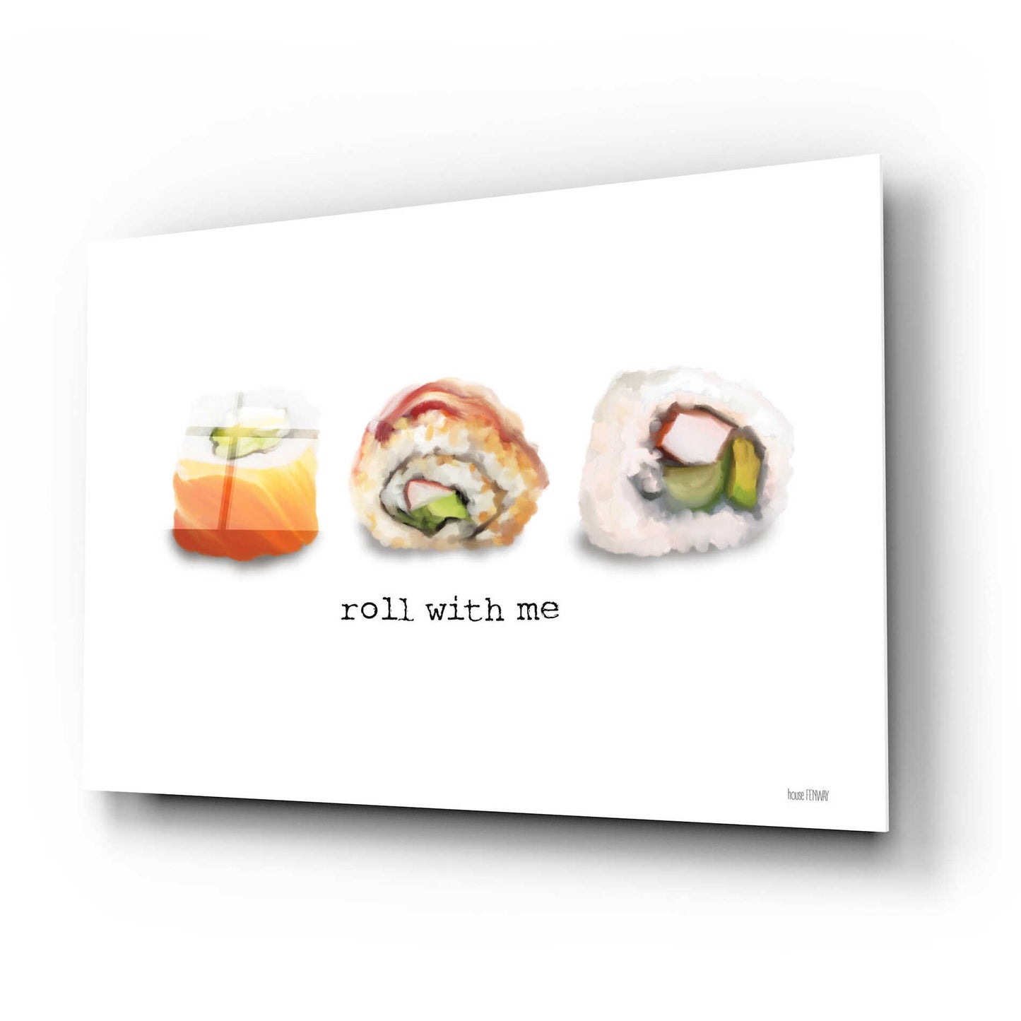 Epic Art 'Roll With Me' by House Fenway, Acrylic Glass Wall Art,24x16