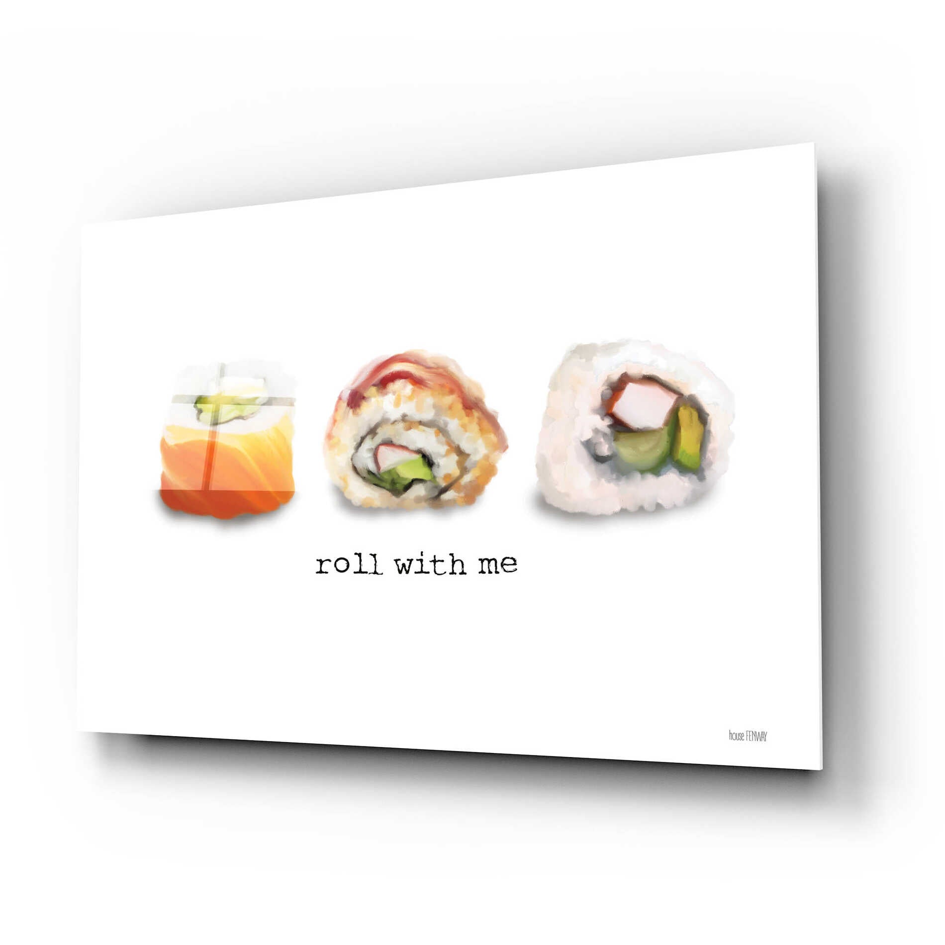 Epic Art 'Roll With Me' by House Fenway, Acrylic Glass Wall Art,24x16