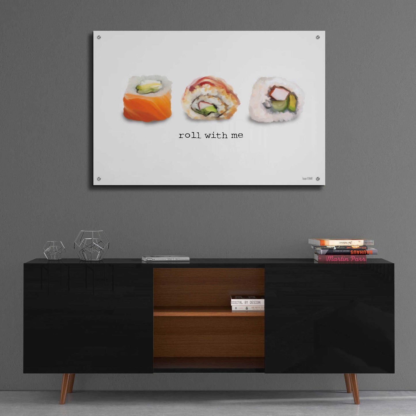 Epic Art 'Roll With Me' by House Fenway, Acrylic Glass Wall Art,36x24