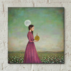 Epic Art 'Counting on the Cosmos' by Duy Huynh, Acrylic Glass Wall Art,12x12