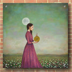 Epic Art 'Counting on the Cosmos' by Duy Huynh, Acrylic Glass Wall Art,36x36