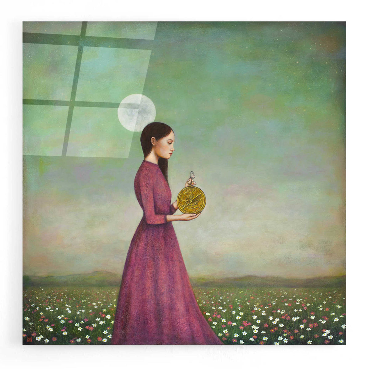 Epic Art 'Counting on the Cosmos' by Duy Huynh, Acrylic Glass Wall Art