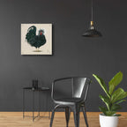 Epic Art 'Chicken' by Hollihocks Art, Acrylic Glass Wall Art,24x24