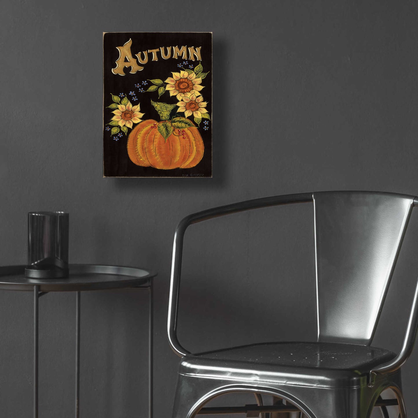 Epic Art 'Autumn' by Lisa Hilliker, Acrylic Glass Wall Art,12x16