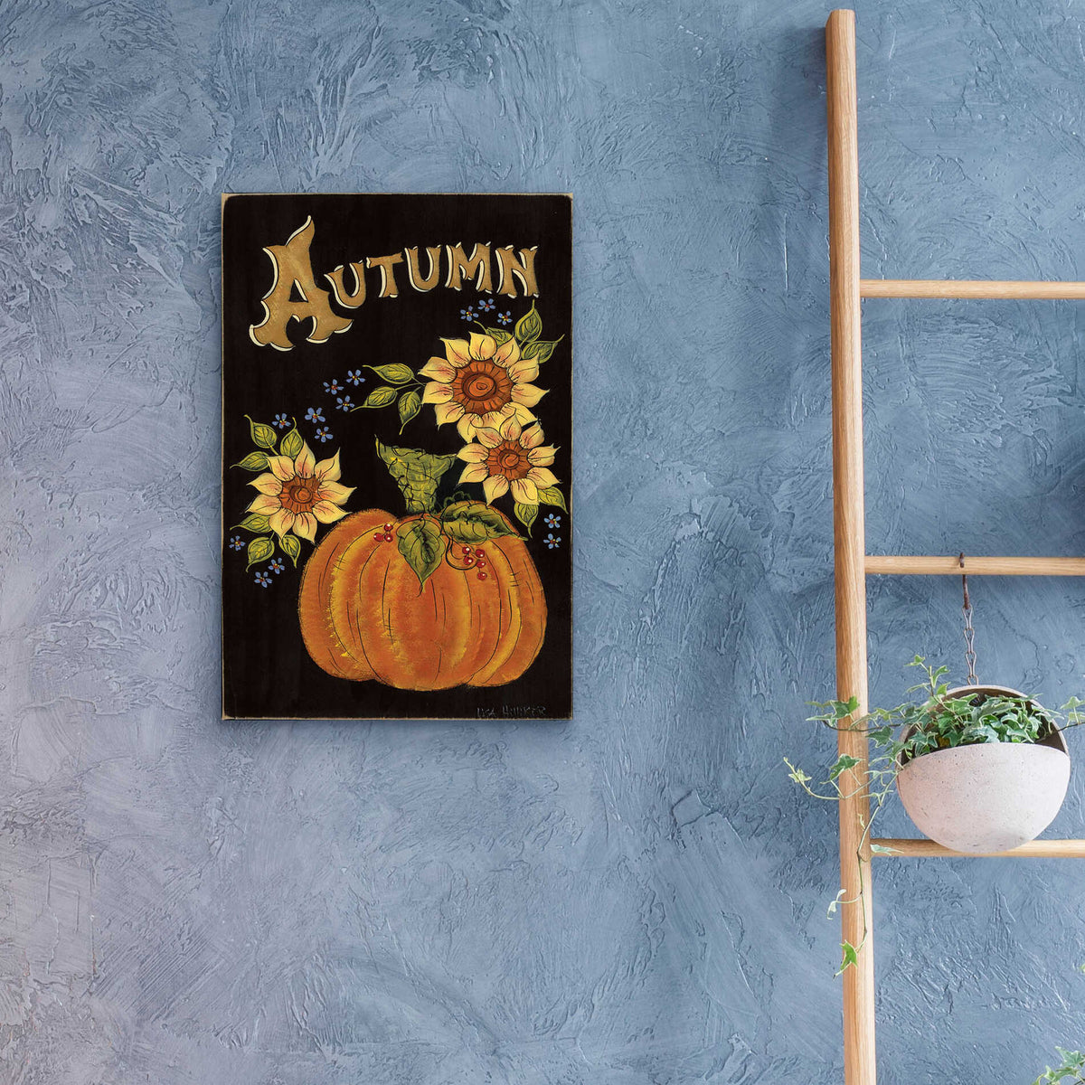 Epic Art 'Autumn' by Lisa Hilliker, Acrylic Glass Wall Art,16x24